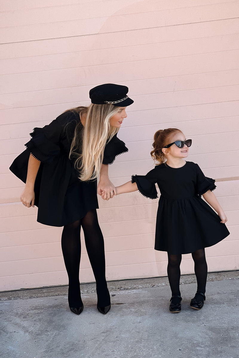 IVY ALBA DRESS [BLACK]