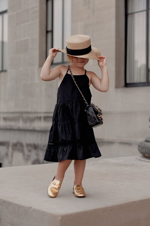 IVY TABITHA DRESS [BLACK]