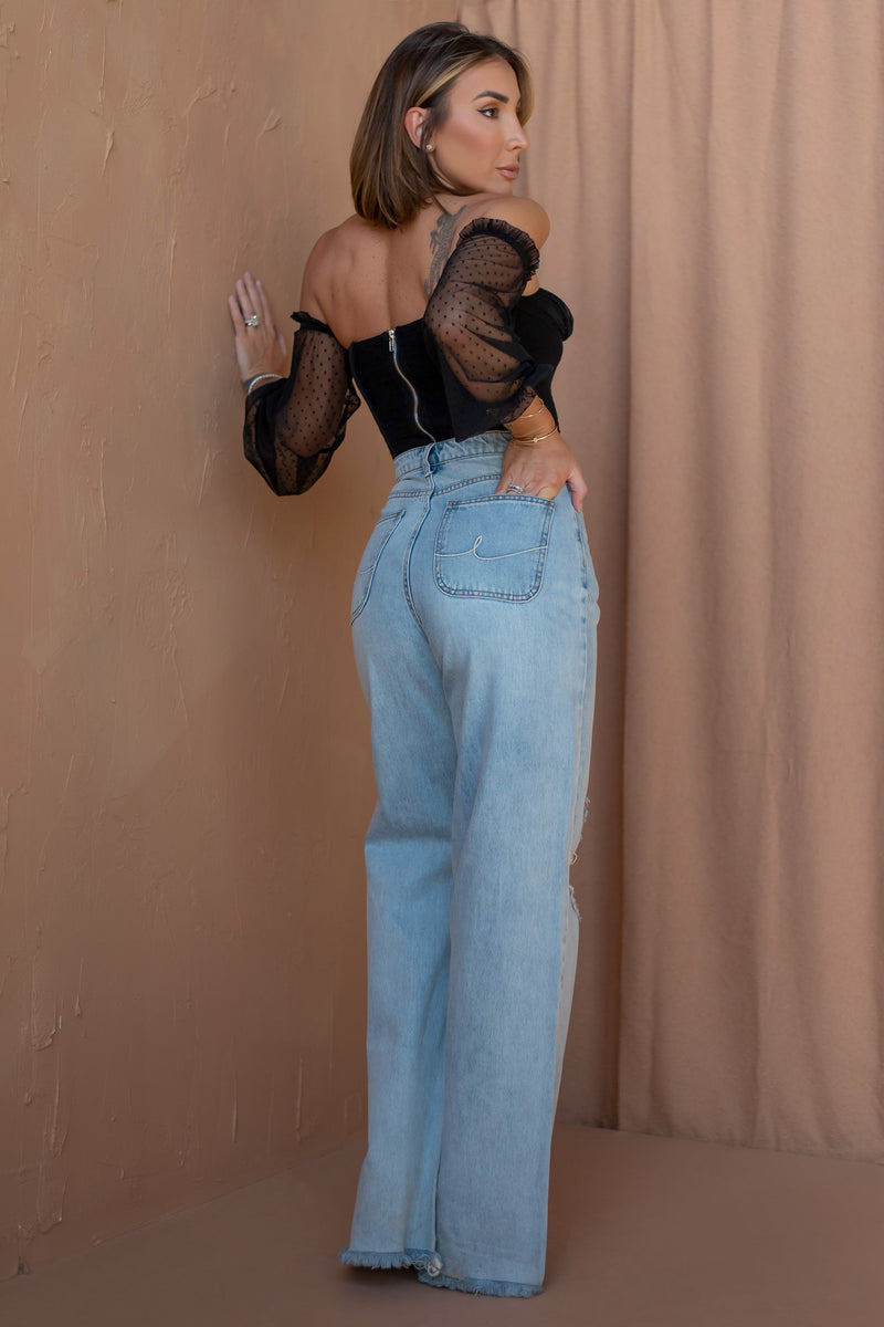 DOLLY TOP [BLACK]