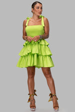 FAYE DRESS [GREEN]