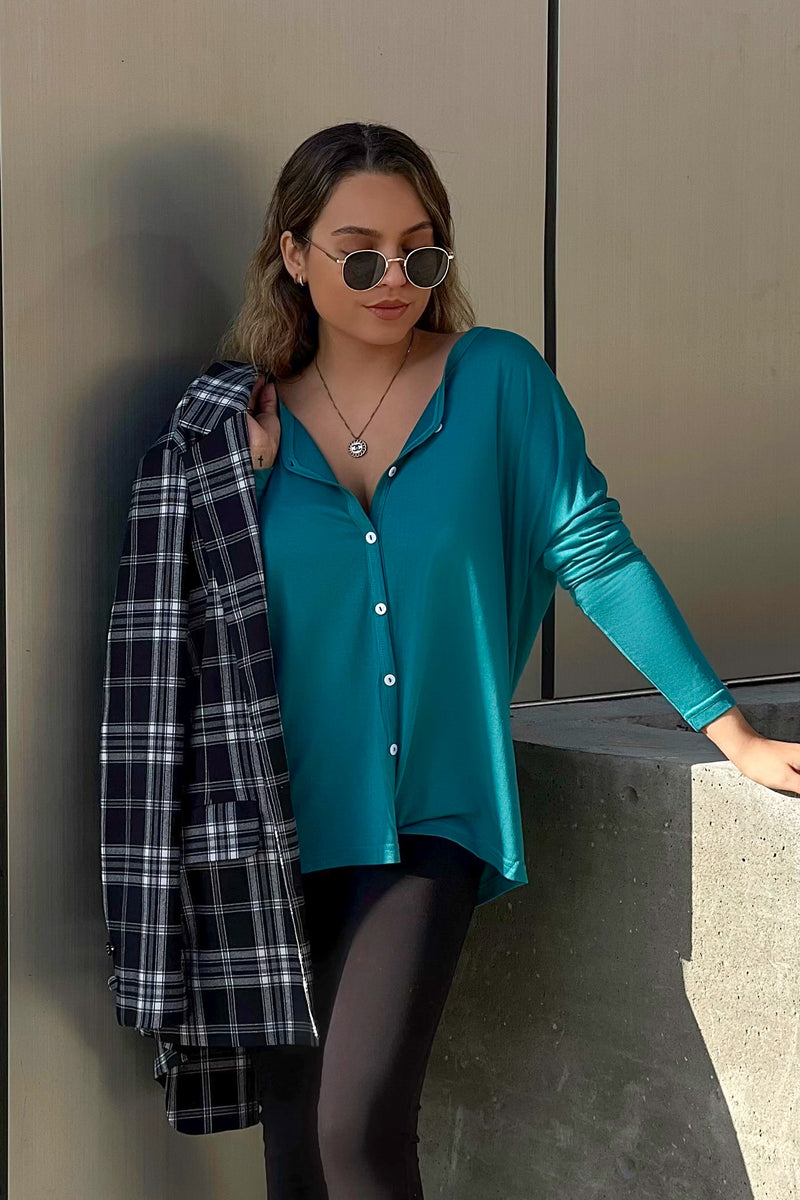 ANI TOP [TEAL]