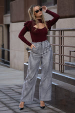 RAYDEN BODYSUIT [BURGUNDY]