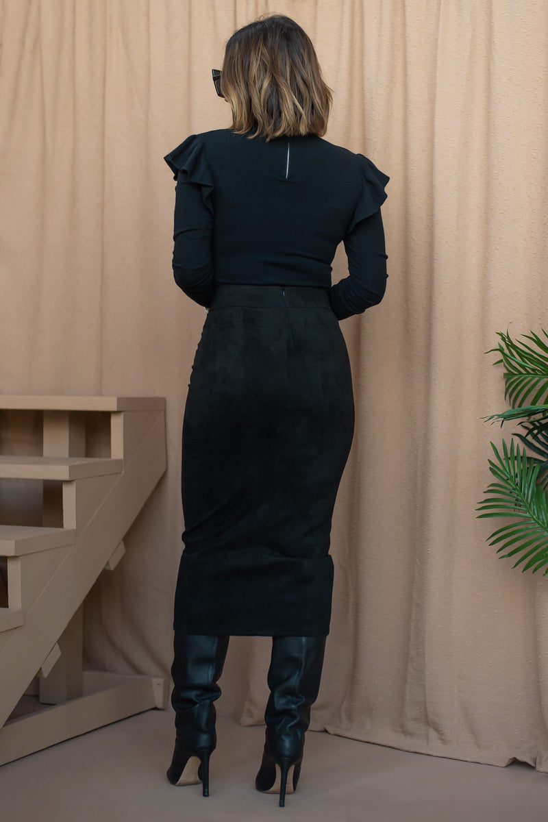 RAYDEN BODYSUIT [BLACK]