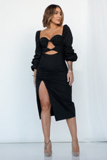 SAMAR DRESS [BLACK]