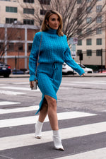 LAVERNE DRESS [BLUE]