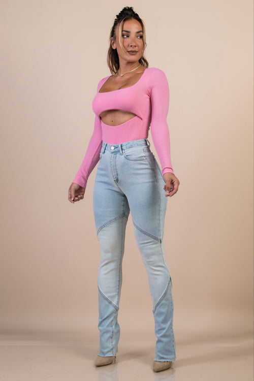 KALLINE BODYSUIT [PINK]