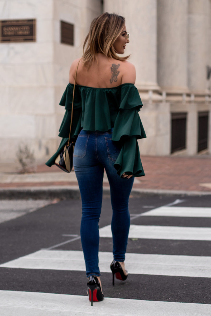COREY SKINNY JEANS [DARK WASH]