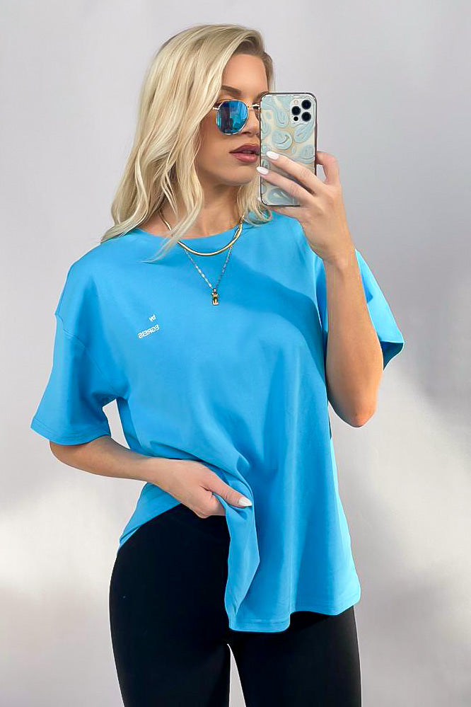 BYE DAD TEE [BRIGHT BLUE]