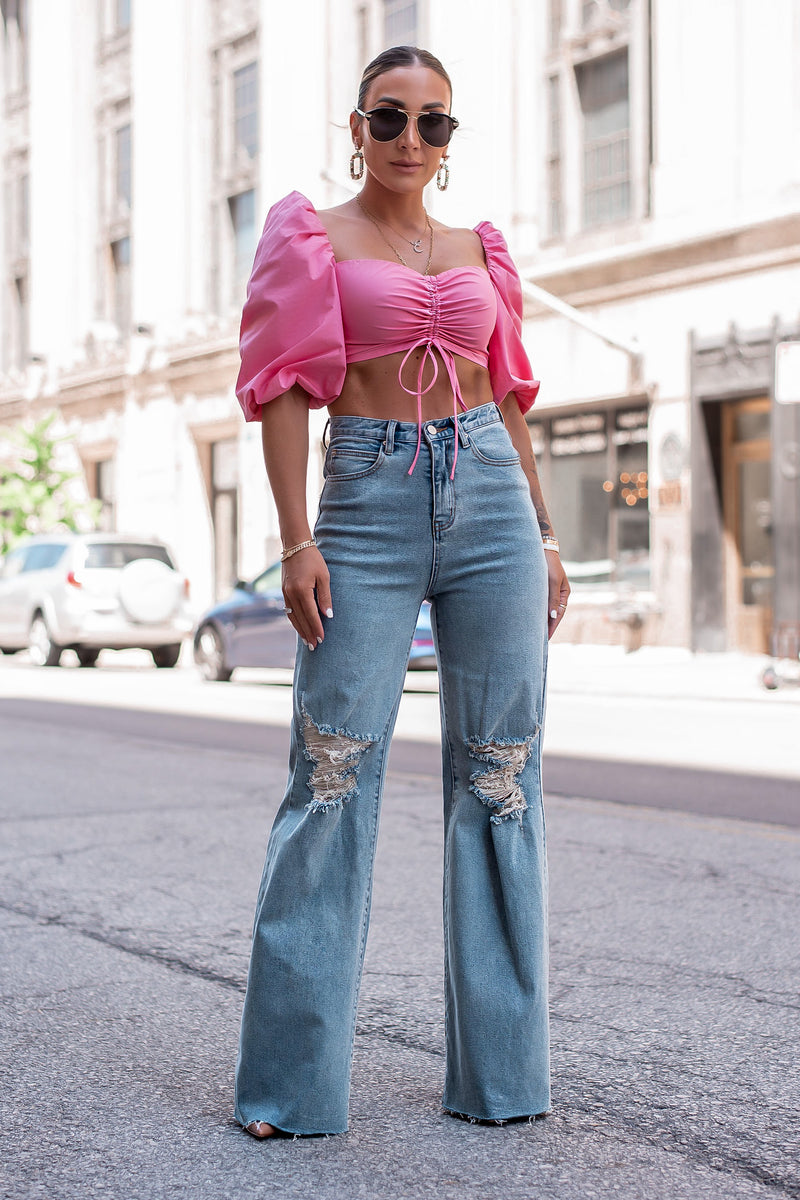 PRICILA TOP [PINK]