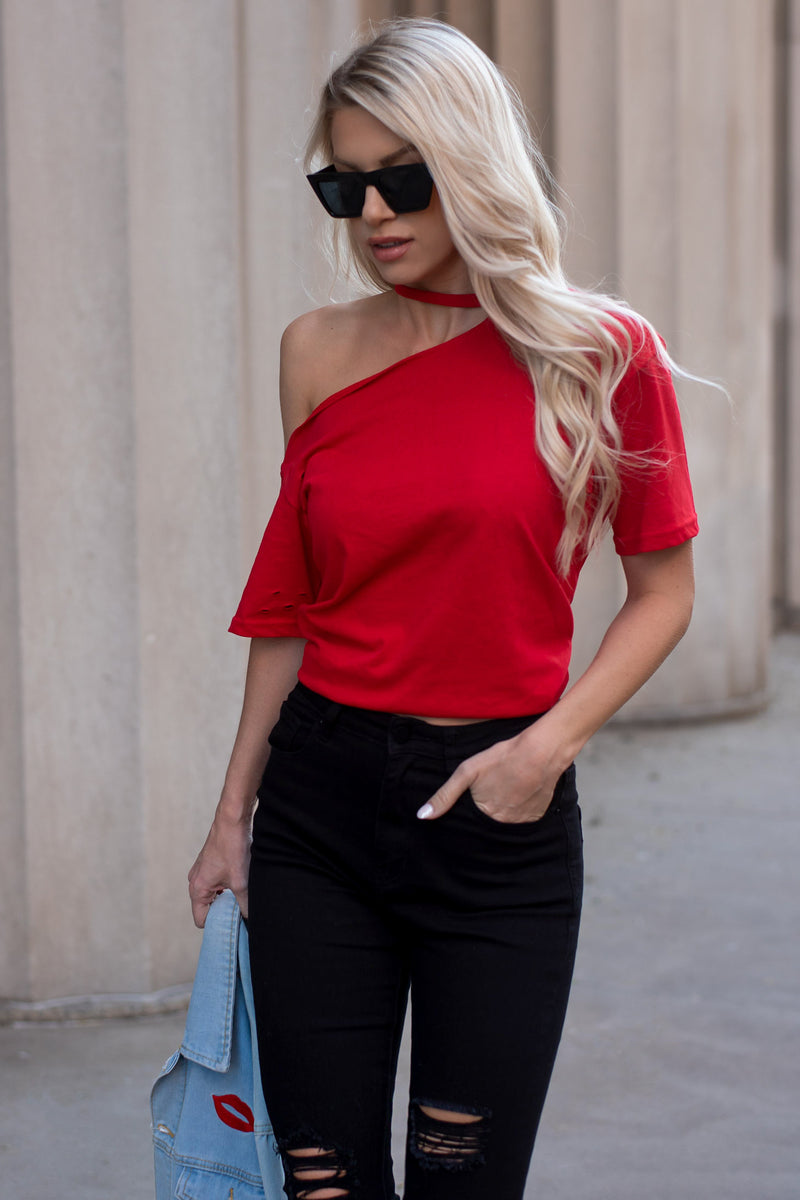 COLBY TEE [RED]