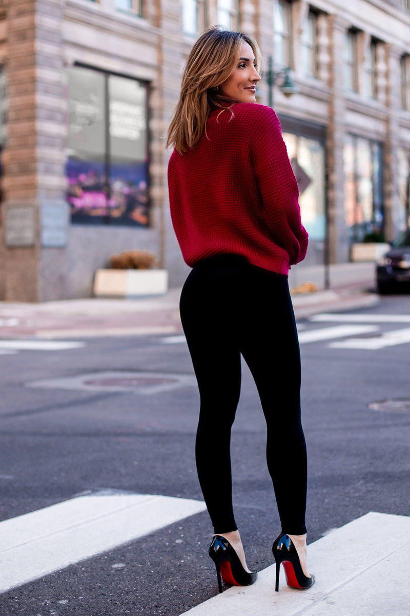 MARINE SWEATER [CRANBERRY]