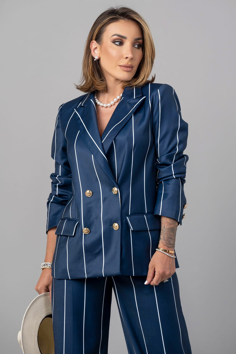 ELLERIE BLAZER [NAVY]