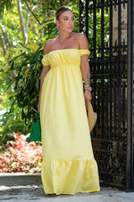 NOELLE DRESS [YELLOW]