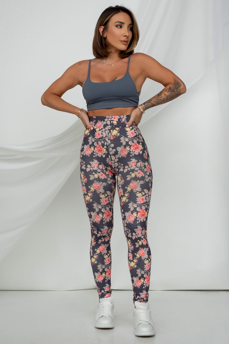 VIVI SPORTS BRA [GRAY BLUE]