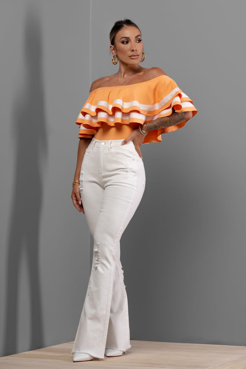 ARMANDA JEANS [WHITE]