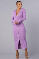 ANYA DRESS [PURPLE]