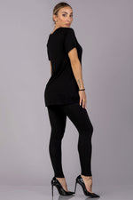 ROZ TOP [BLACK]