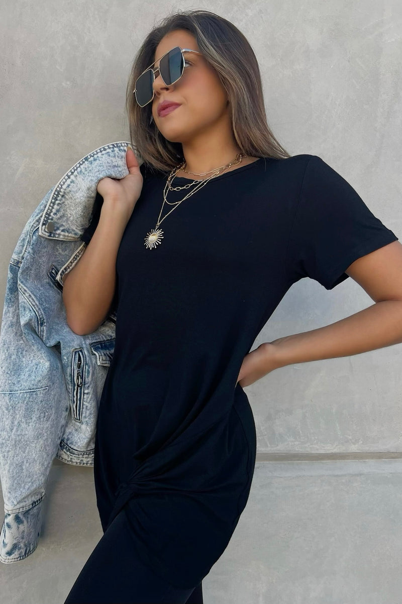 ROZ TOP [BLACK]