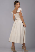 EMELINE DRESS [OATMEAL]