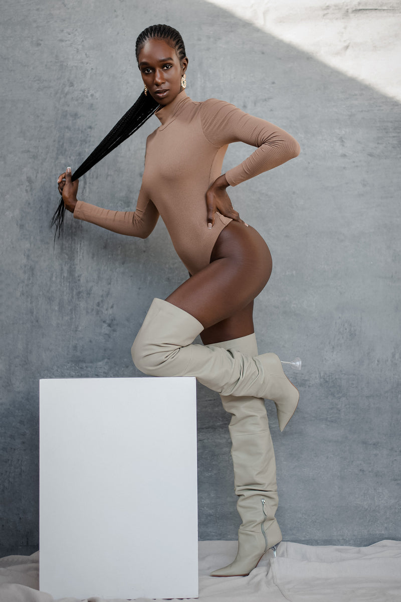CHIMERE BODYSUIT [TAN]