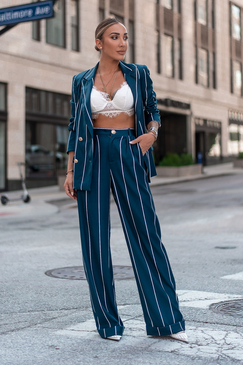 ELLERIE PANTS [NAVY]
