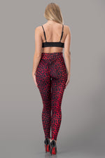 EGI LEGGINGS [RED LEOPARD]