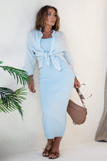 LAURIE DRESS [BLUE]