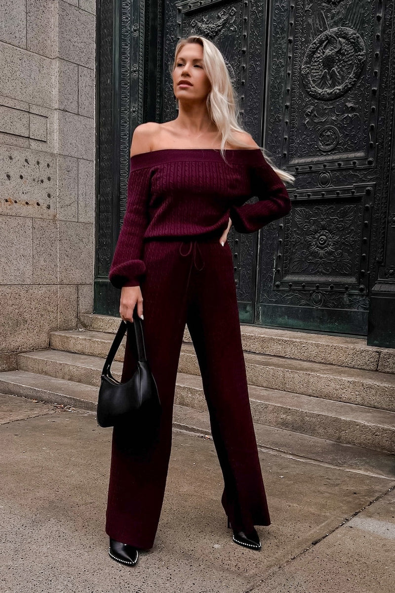 JANIE JUMPSUIT [WINE]