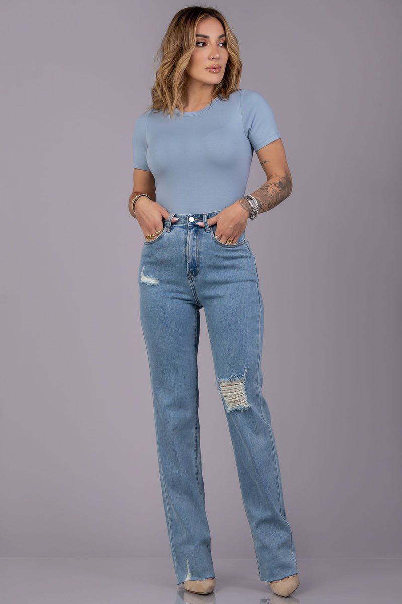 LORINA BODYSUIT [SLATE]