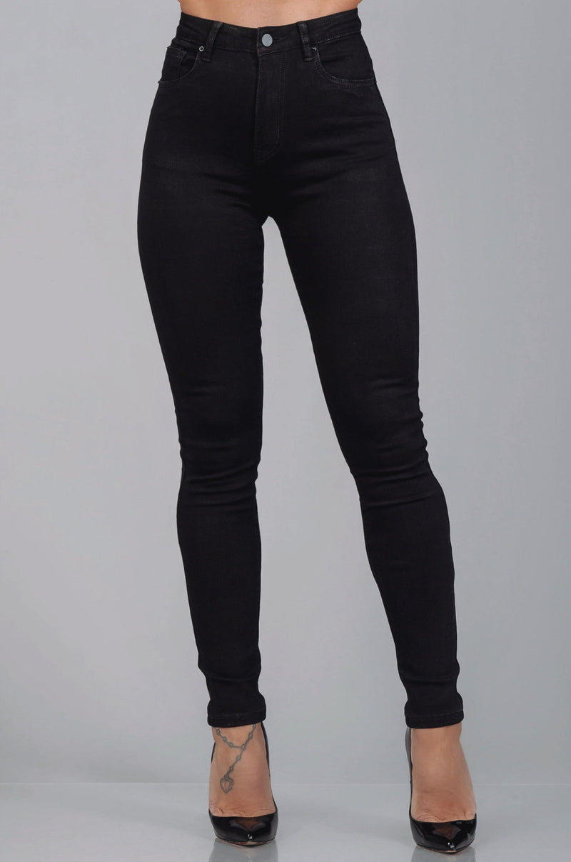COREY SKINNY JEANS [BLACK NON-DISTRESSED]