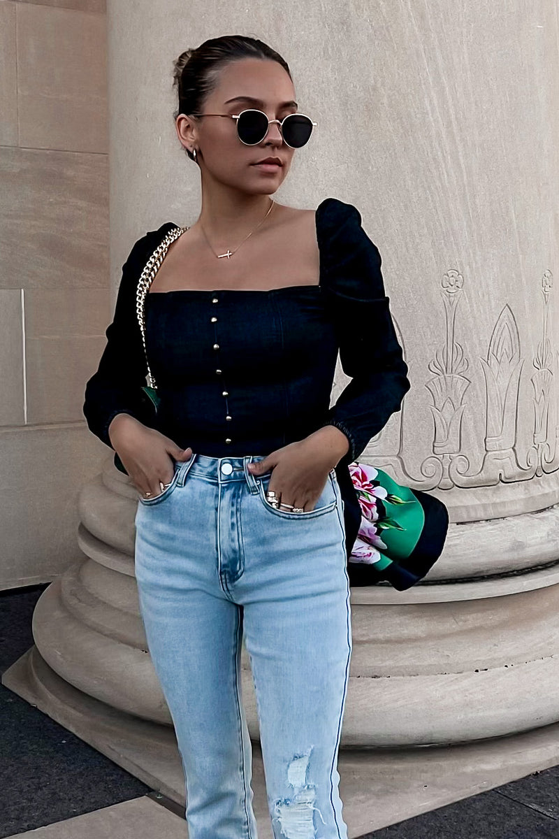 IDA TOP [BLACK]