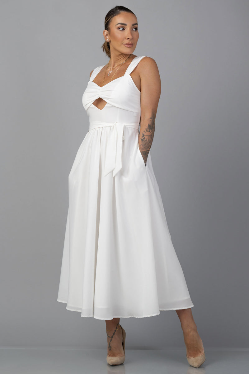 EMILYN DRESS [WHITE]
