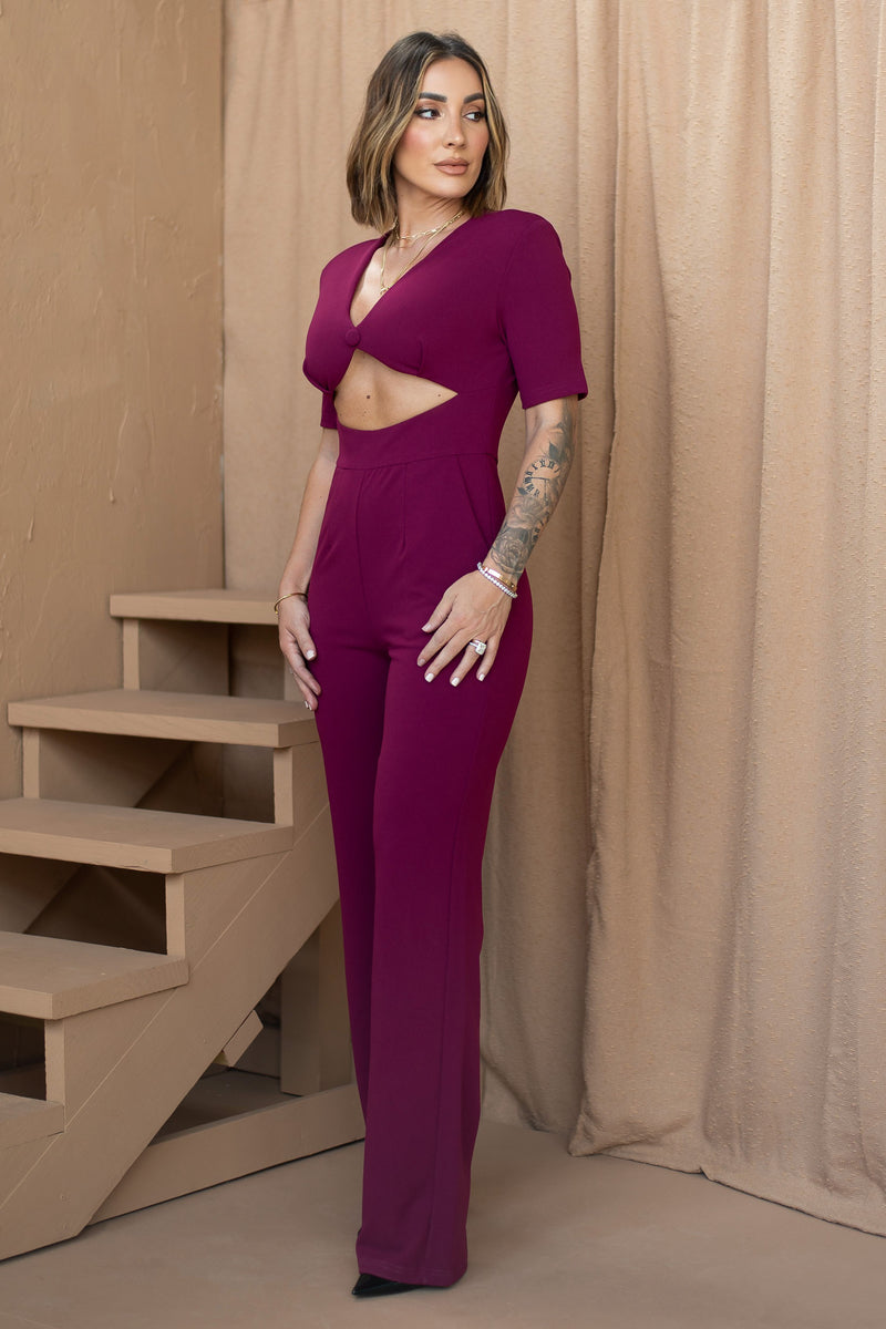 GABRIELLA JUMPSUIT [BERRY]