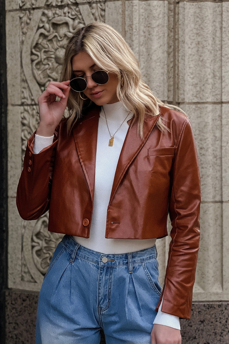 AINSLEY CROPPED BLAZER