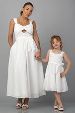 IVY EMILYN DRESS [WHITE]