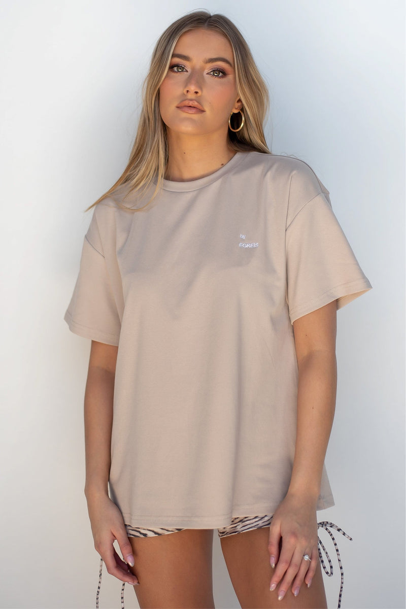 BYE DAD TEE [BEIGE]