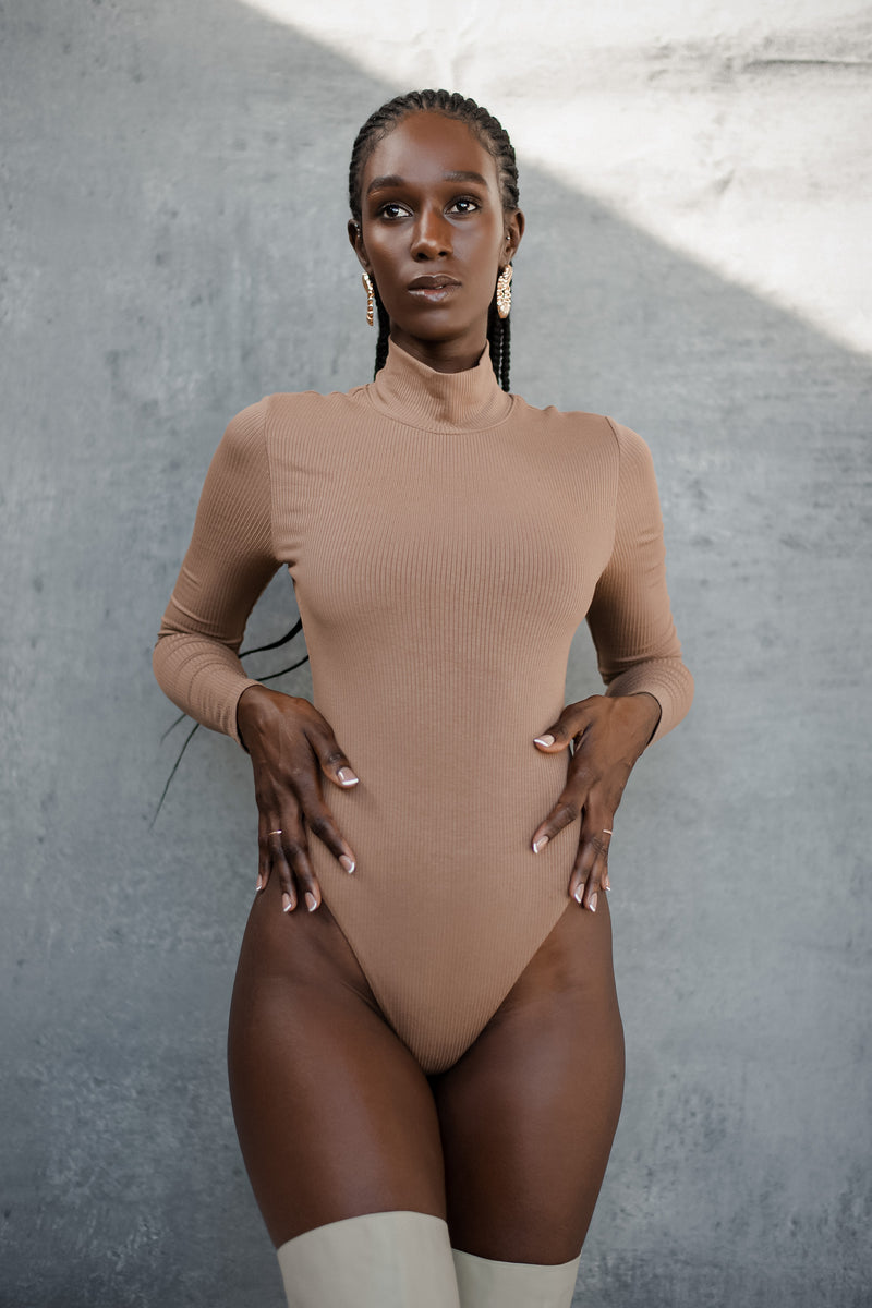 CHIMERE BODYSUIT [TAN]