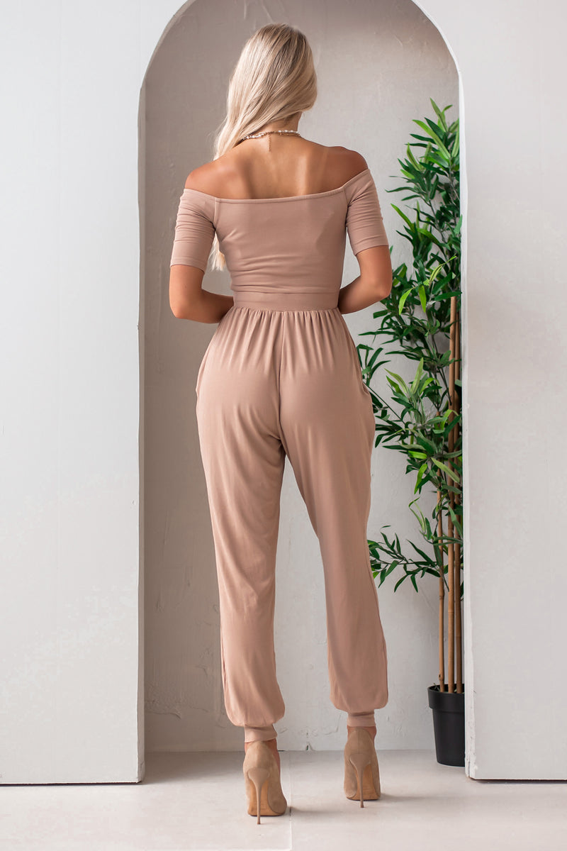 JULIANA JUMPSUIT [MOCHA]