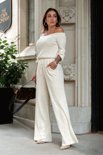 JANIE JUMPSUIT [CREAM]