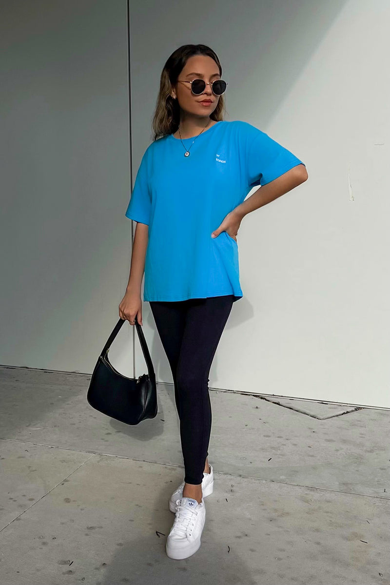 BYE DAD TEE [BRIGHT BLUE]