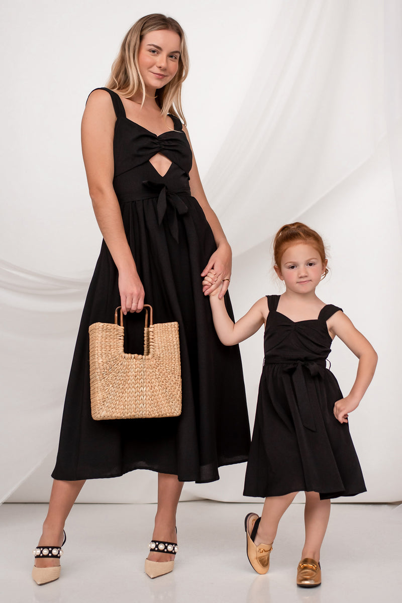 IVY EMILYN DRESS [BLACK]