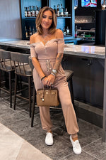 JULIANA JUMPSUIT [MOCHA]