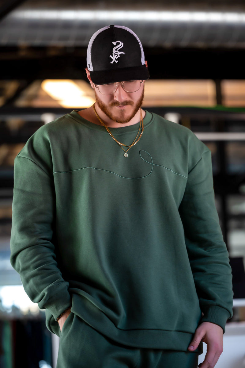 KAI CREWNECK [GREEN]