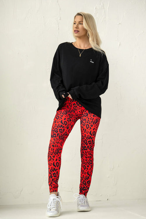 BYE DAD LONG SLEEVE TEE [BLACK]