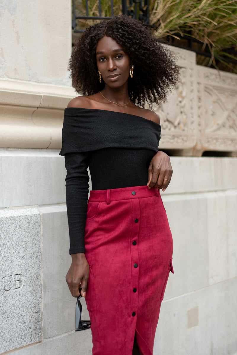 CHANDLER BODYSUIT [BLACK]