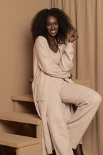COZ'E LONG ROBE [OATMEAL]