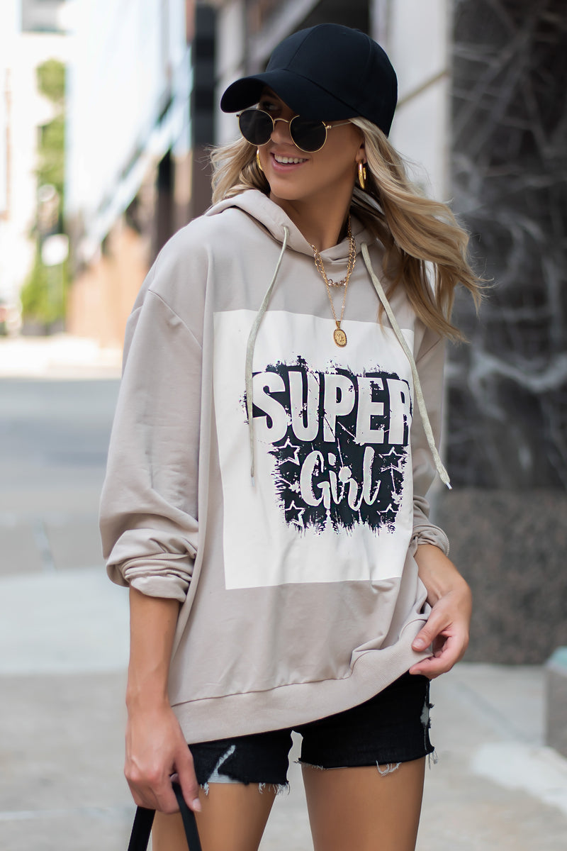 SUPER GIRL HOODIE