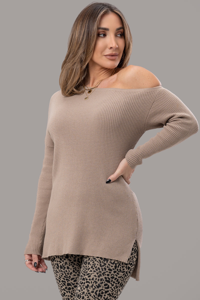 TAMMY WAFFLE TOP