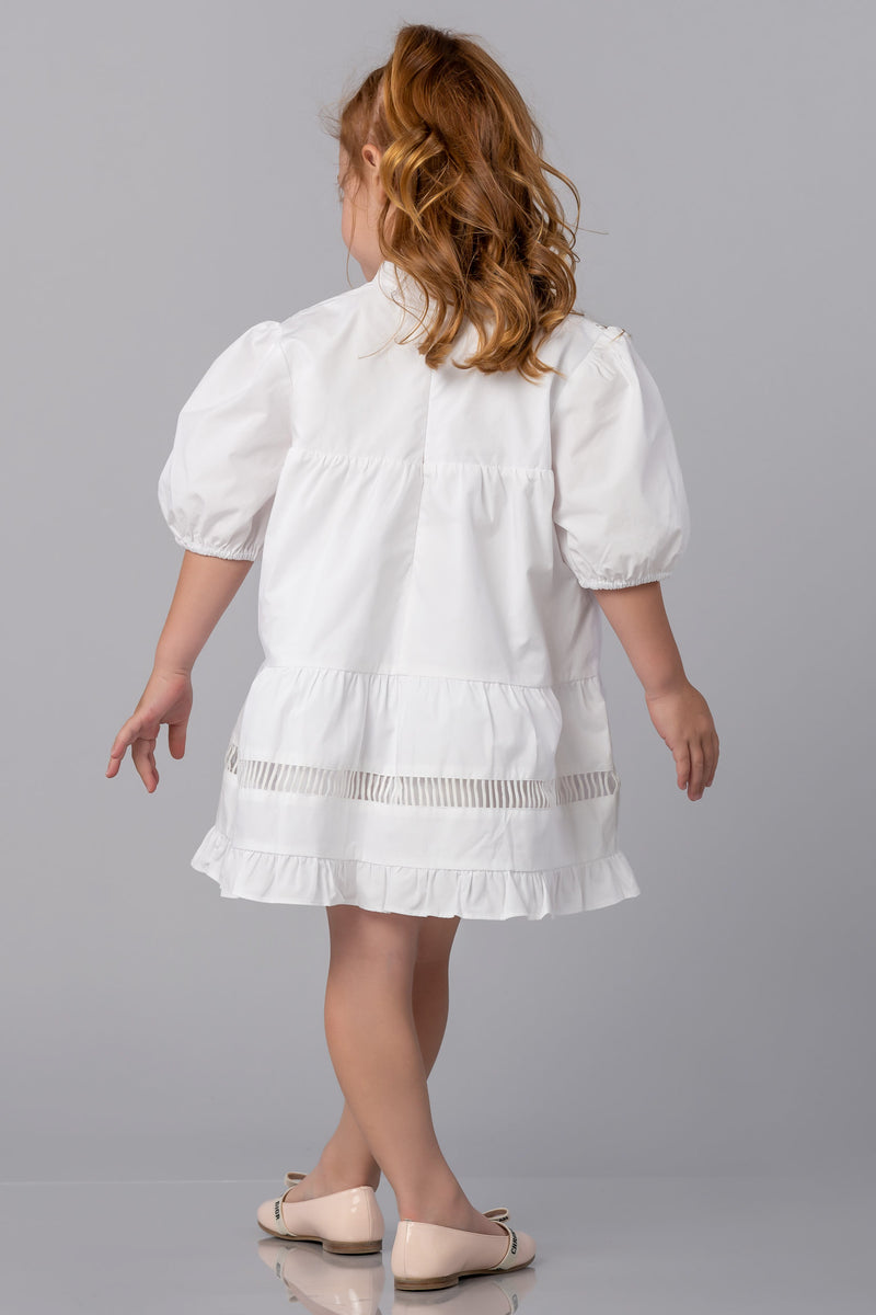 IVY LETICIA DRESS [WHITE]