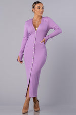 ANYA DRESS [PURPLE]